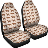 Brown Horse Car Seat Cover